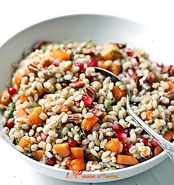 Salade tiède et vitaminée d'orge perlé