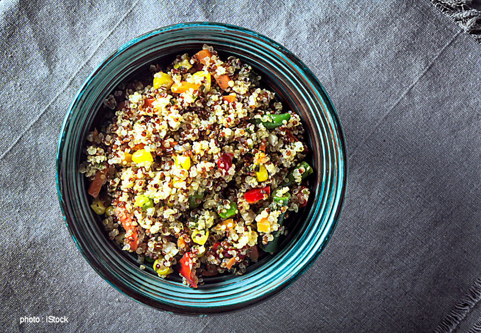 Poêlée méditerranéenne au quinoa