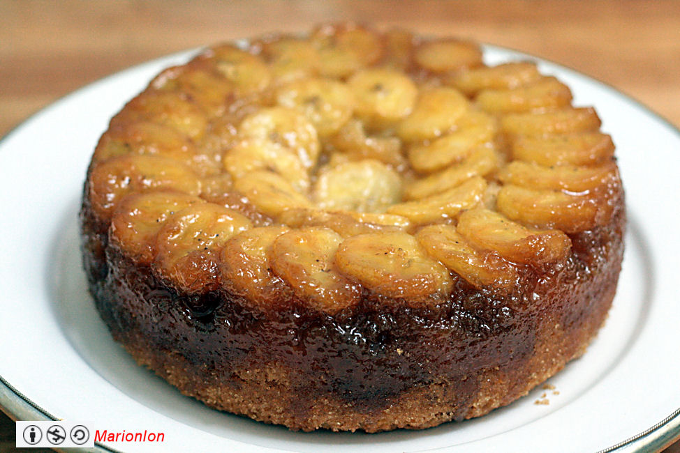 Tatin créole à la banane plantain