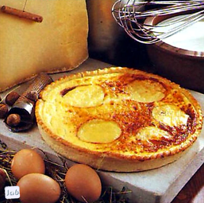 Tarte au cantal