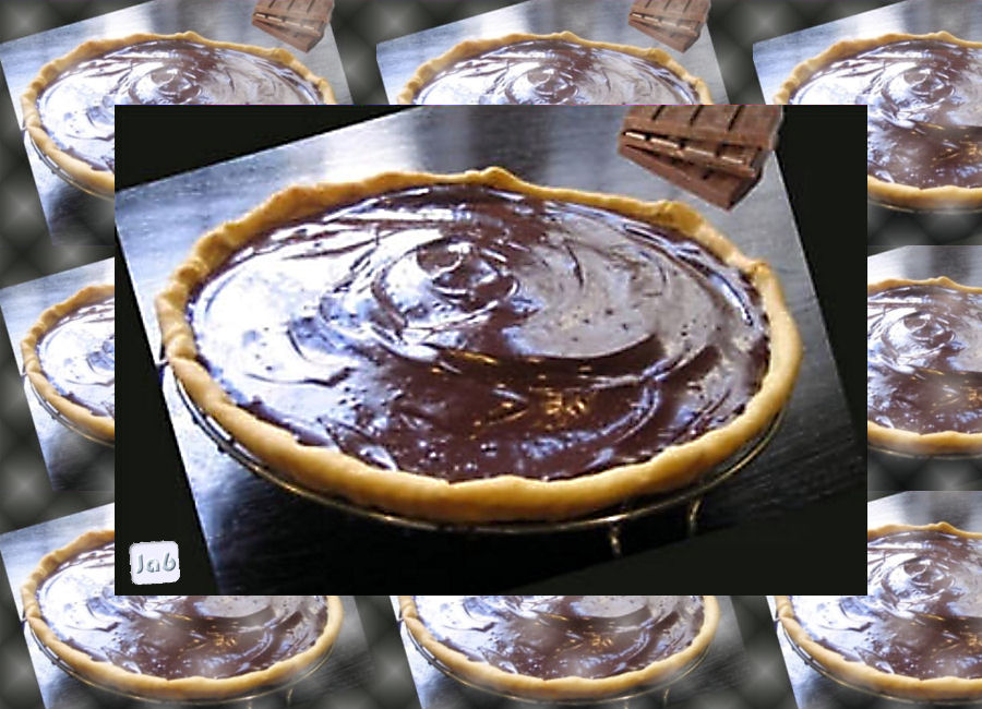 Tarte au chocolat maison