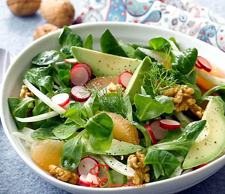 Salade au fenouil et à l'avocat