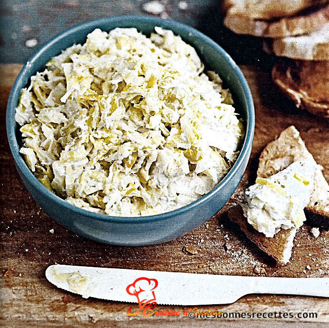 Rillettes de poireau au chèvre