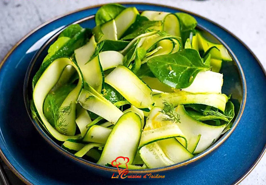 Salade de courgettes