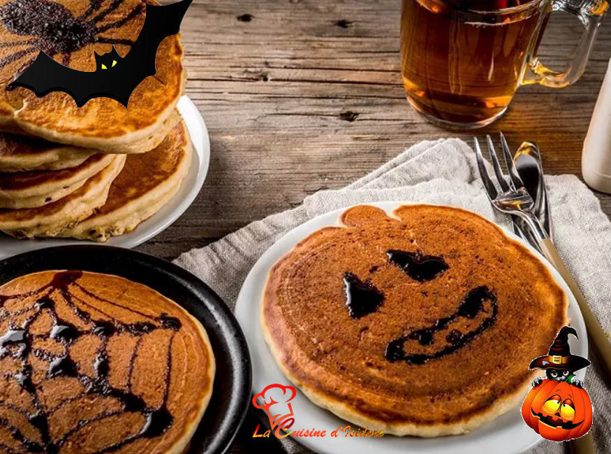 Pancakes d'Halloween