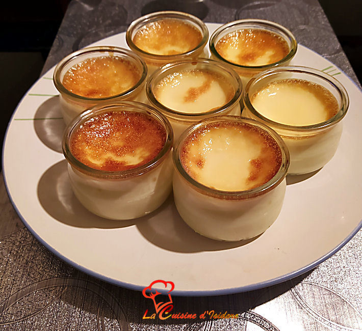 Petits pots de flan aux œufs