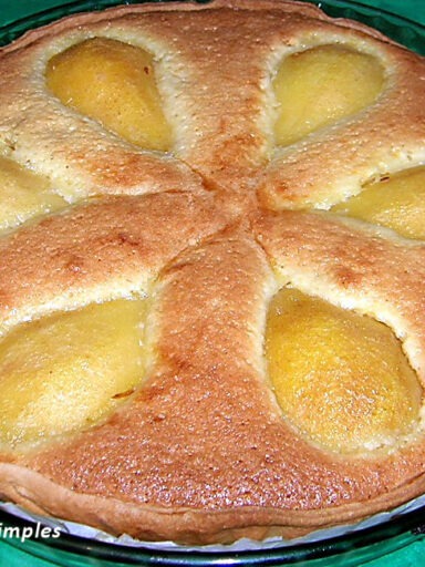 Tarte aux poires